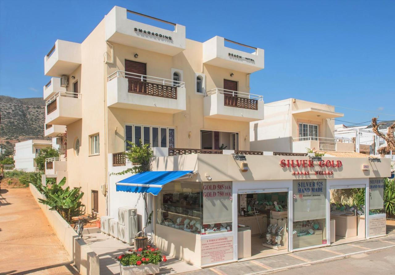 Smaragdine Beach Hotel Stalida Exterior photo
